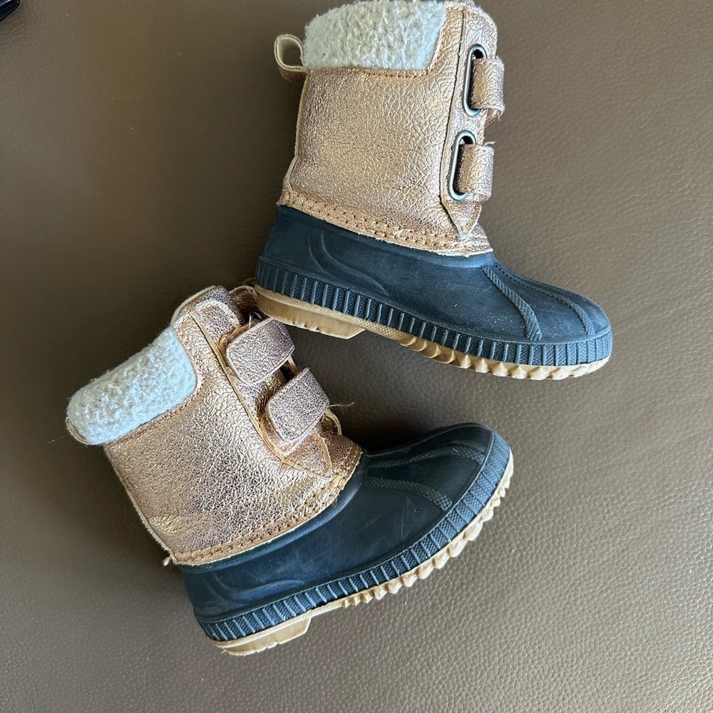 Toddler Sherpa-Lined Duck Boots